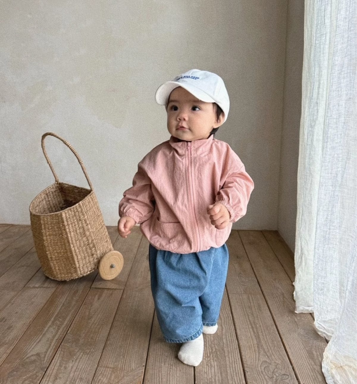 ショートコート・ジャケット・ジャンパー シンプルベーシックジップアップブルゾンジャケット【mh0010600】