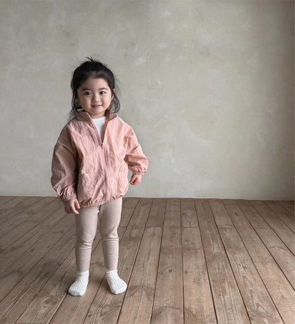 ショートコート・ジャケット・ジャンパー シンプルベーシックジップアップブルゾンジャケット【mh0010600】