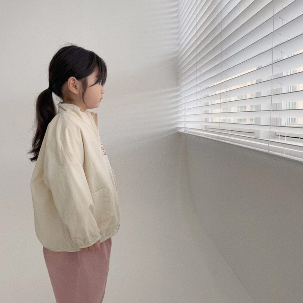 ショートコート・ジャケット・ジャンパー シンプルベーシックジップアップブルゾンジャケット【mh0010600】