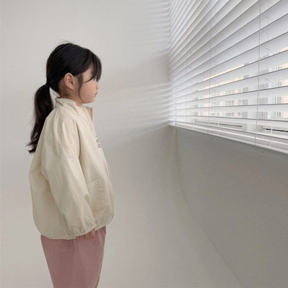 ショートコート・ジャケット・ジャンパー シンプルベーシックジップアップブルゾンジャケット【mh0010600】