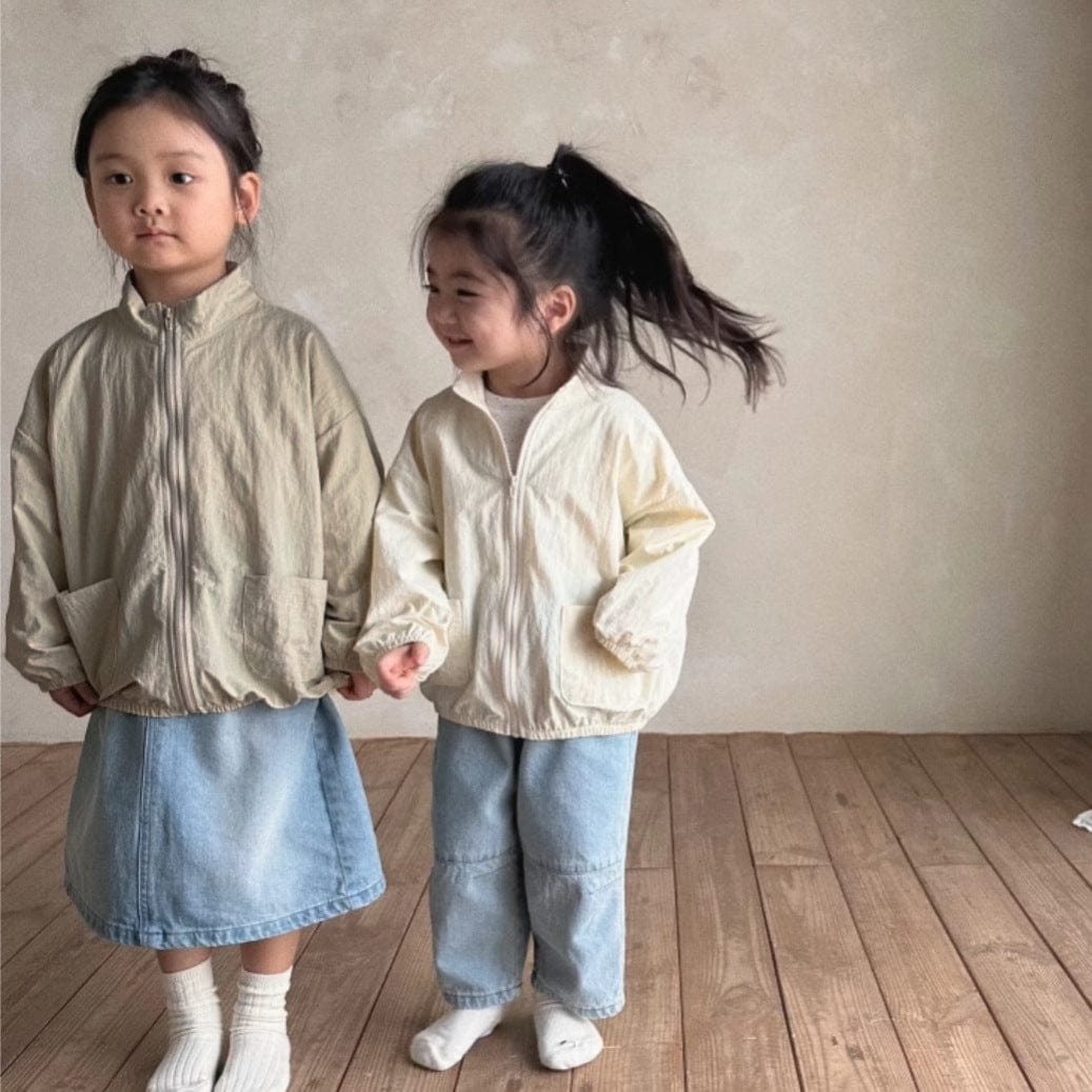 ショートコート・ジャケット・ジャンパー シンプルベーシックジップアップブルゾンジャケット【mh0010600】