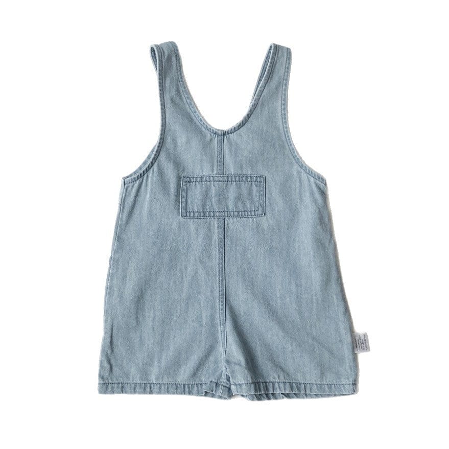 ノースリーブロンパース デニムノースリーブジャンプスーツ/ロンパース【mh0010605】