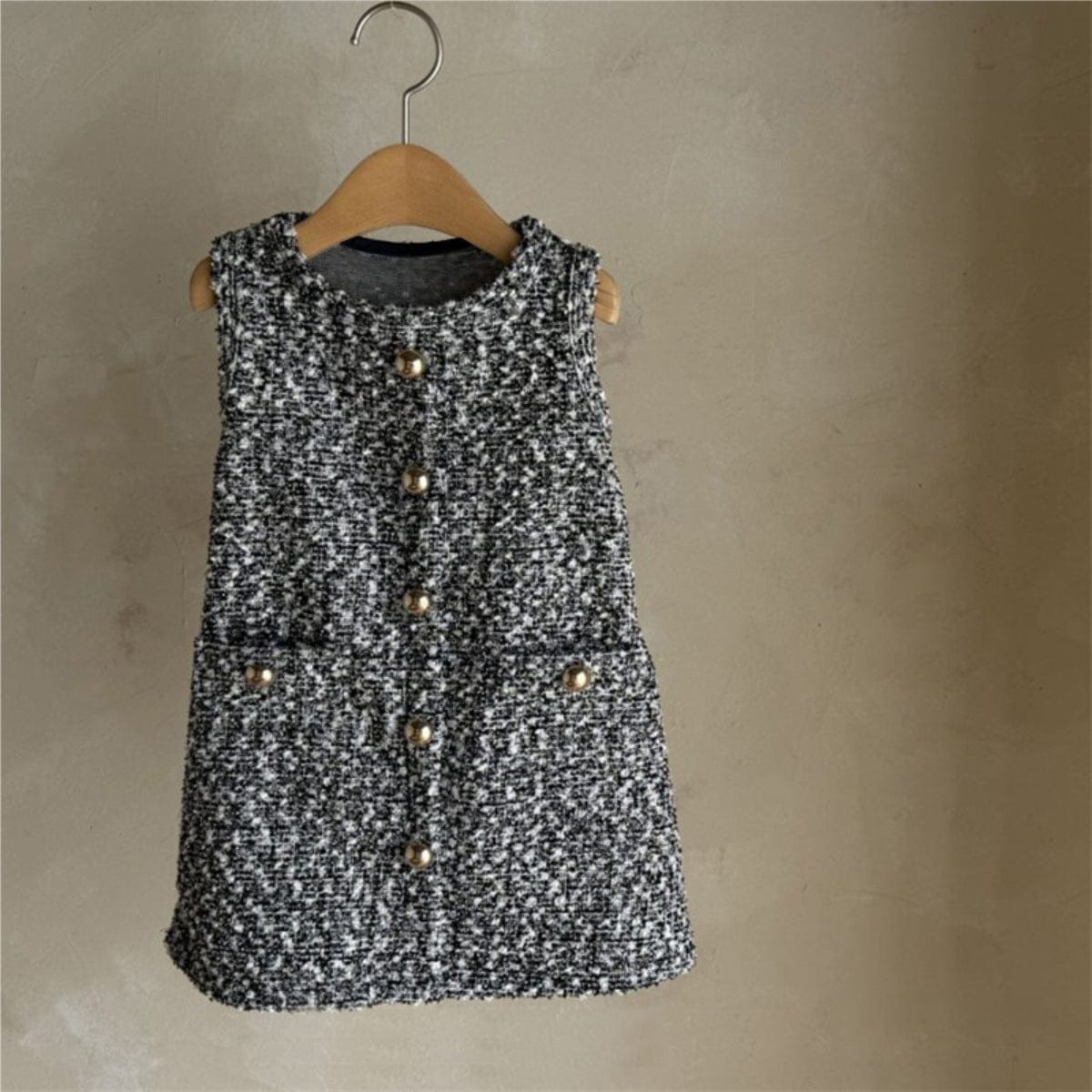 ノースリーブワンピース フロントリボンノースリーブワンピース【mh0010607】