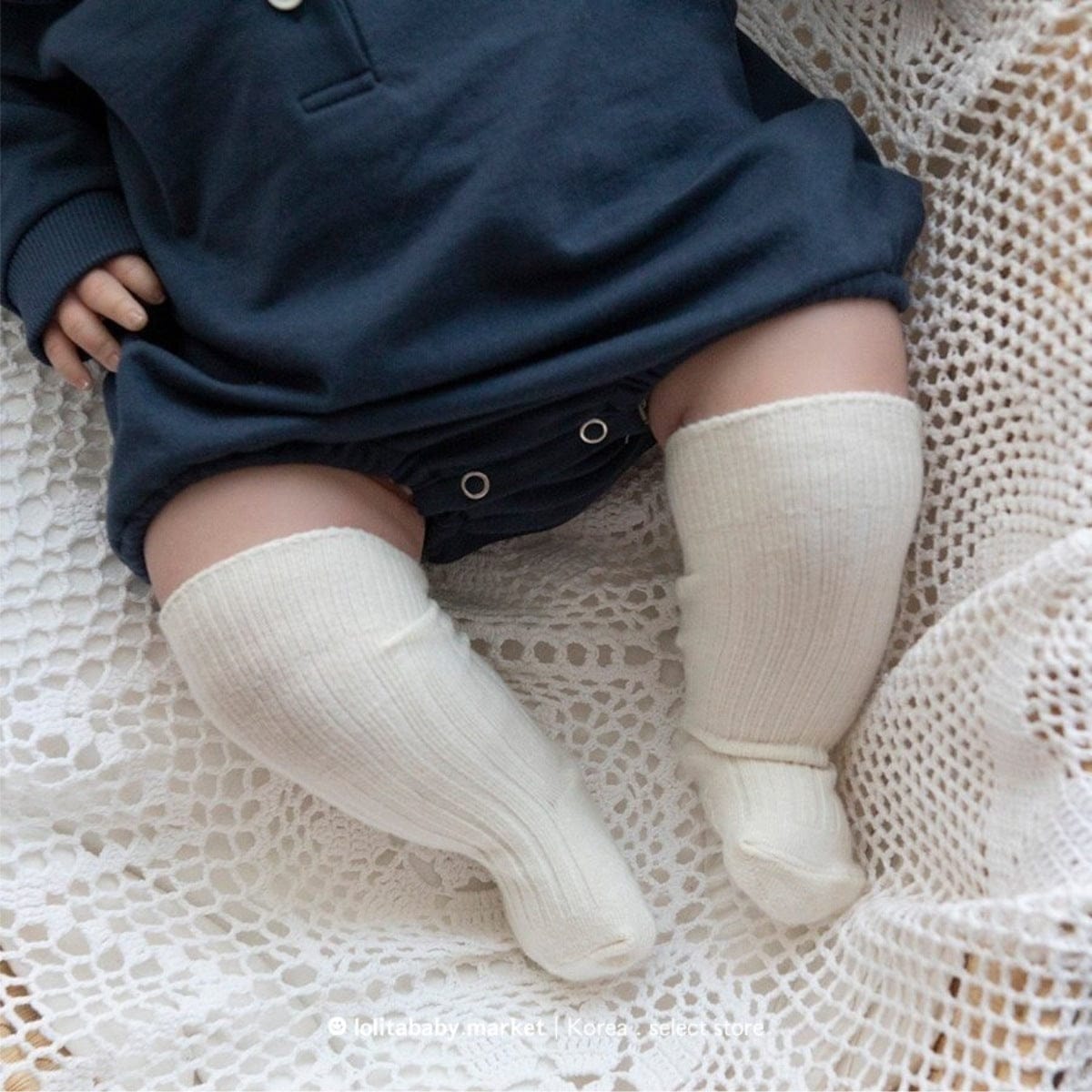 長袖ロンパース セーラーカラーロンパース ボンネット付き 長袖スウェット ボディスーツ【mh0010884】