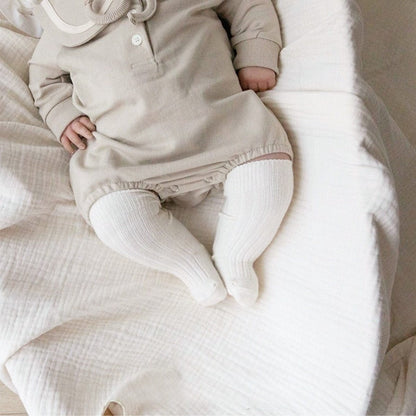 長袖ロンパース セーラーカラーロンパース ボンネット付き 長袖スウェット ボディスーツ【mh0010884】