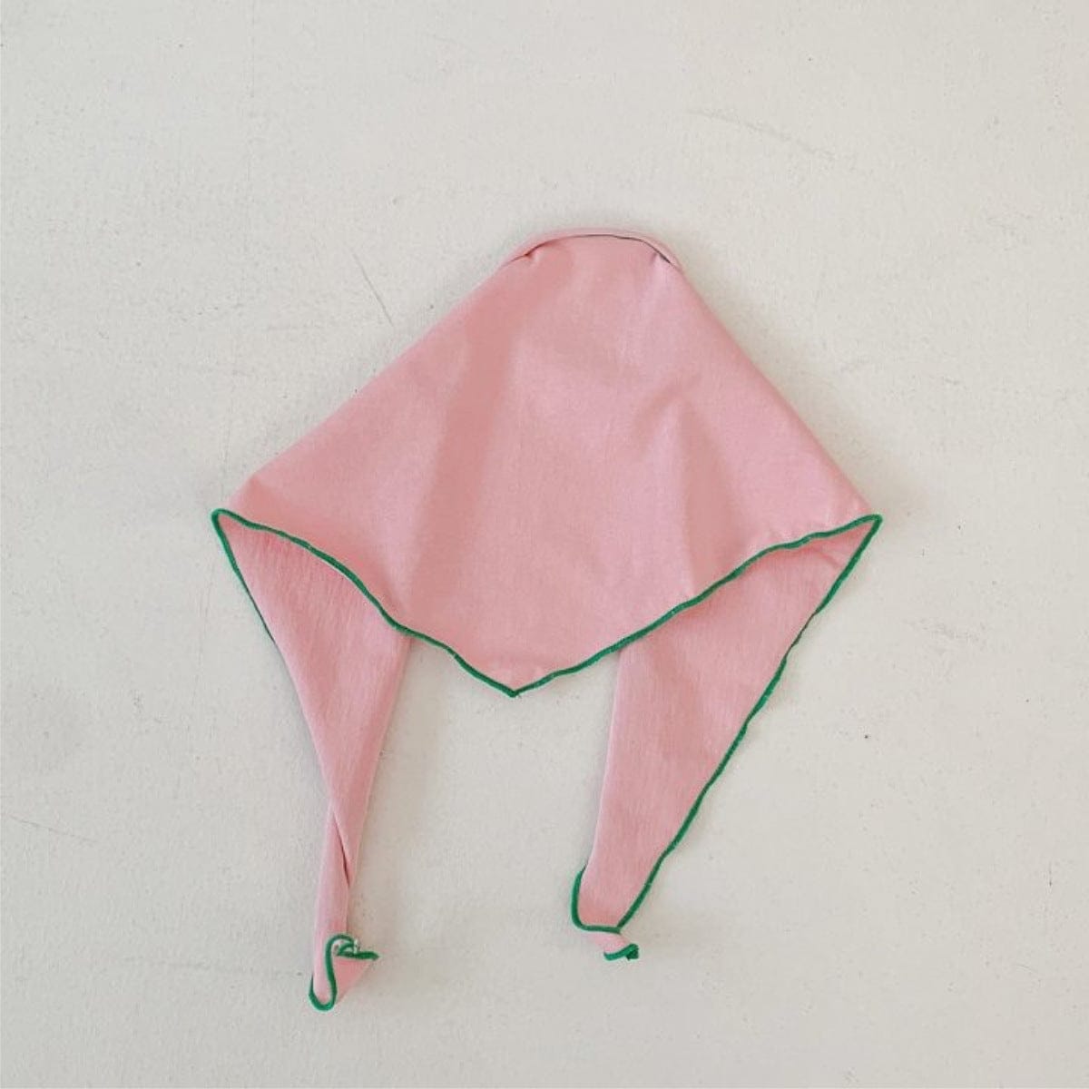 長袖ロンパース パステルカラーロンパース ショール付き バイカラー長袖コットンカバーオール【mh0010885】