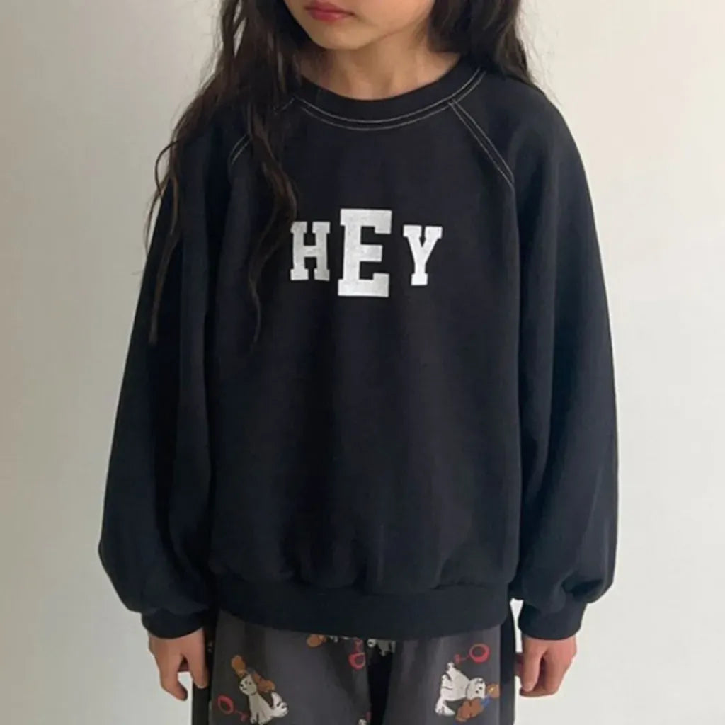 トレーナー・フーディ ロゴプリントクルーネックスウェットトレーナー【mh0011109】