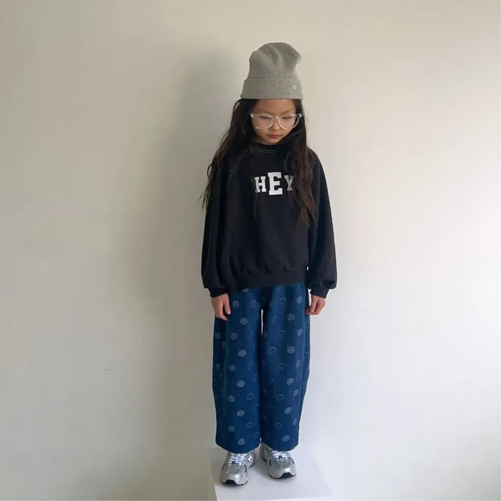 トレーナー・フーディ ロゴプリントクルーネックスウェットトレーナー【mh0011109】