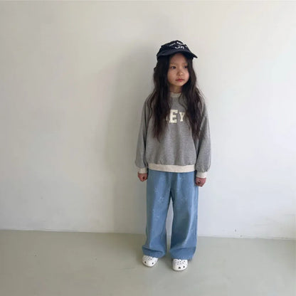 トレーナー・フーディ ロゴプリントクルーネックスウェットトレーナー【mh0011109】