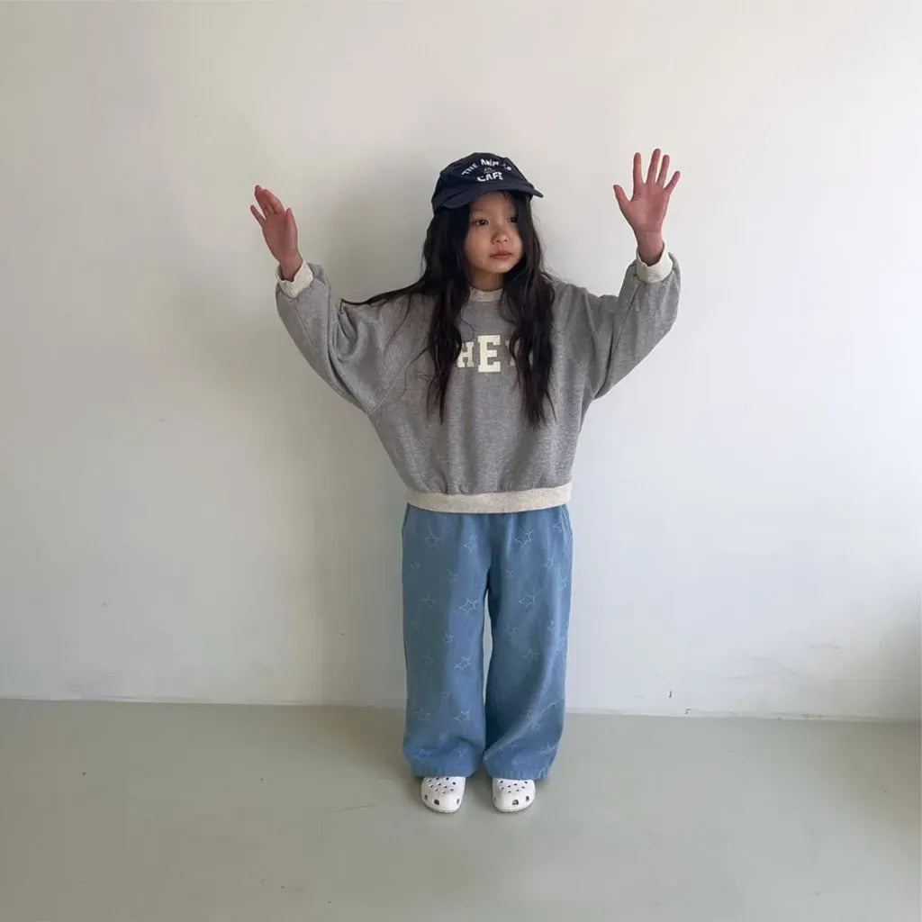 トレーナー・フーディ ロゴプリントクルーネックスウェットトレーナー【mh0011109】