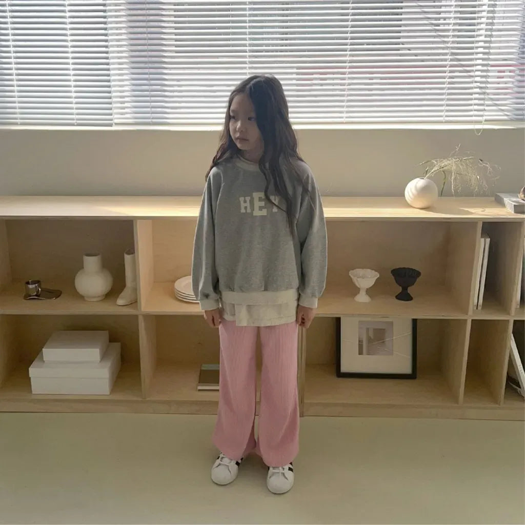 トレーナー・フーディ ロゴプリントクルーネックスウェットトレーナー【mh0011109】