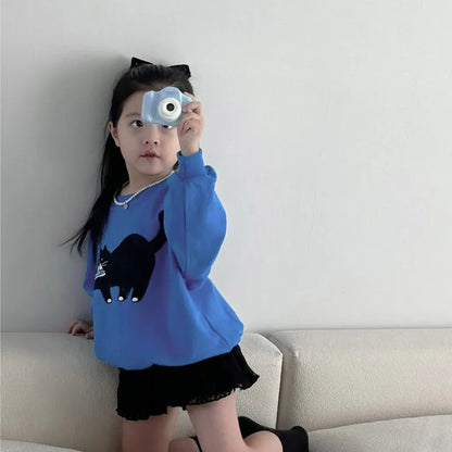 トレーナー・フーディ アニマルキャット猫スウェットシャツ【mh0011114】