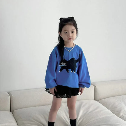 トレーナー・フーディ アニマルキャット猫スウェットシャツ【mh0011114】