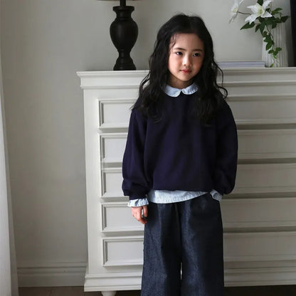 トレーナー・フーディ シンプル無地スウェットトレーナー【mh0011116】