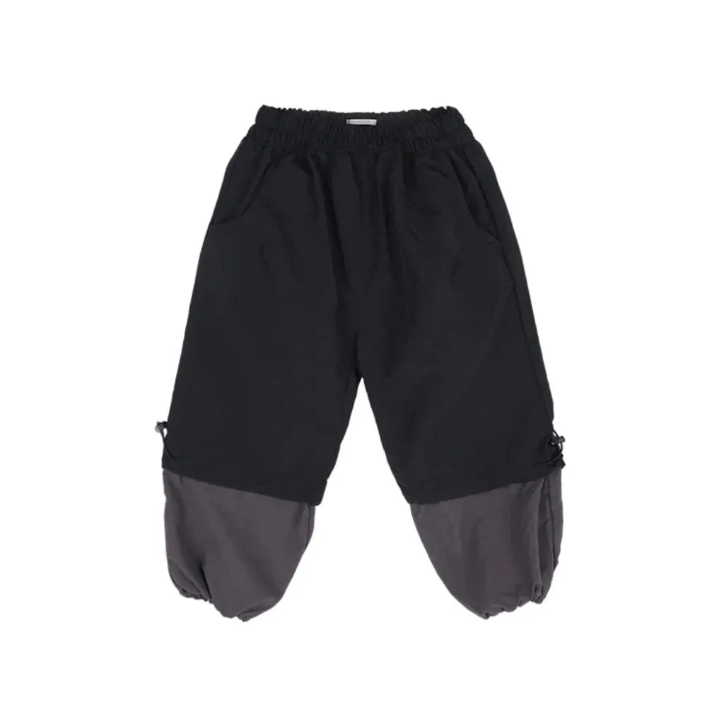 ロングパンツ・スウェットパンツ バイカラードロストカーゴパンツ【mh0011129】