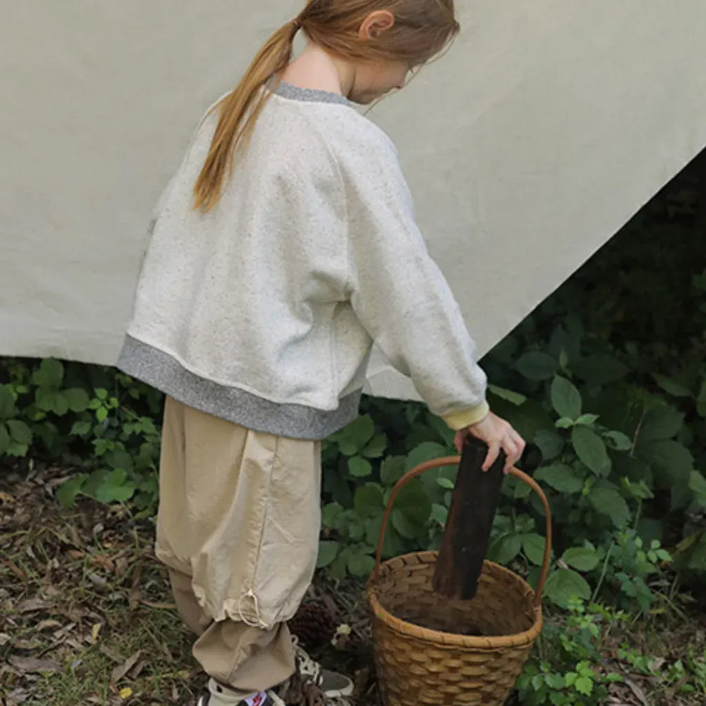 ロングパンツ・スウェットパンツ バイカラードロストカーゴパンツ【mh0011129】