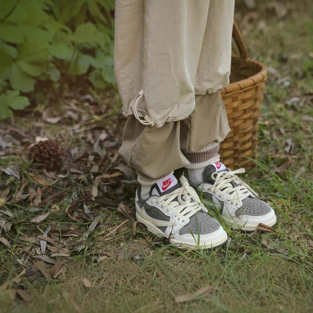 ロングパンツ・スウェットパンツ バイカラードロストカーゴパンツ【mh0011129】