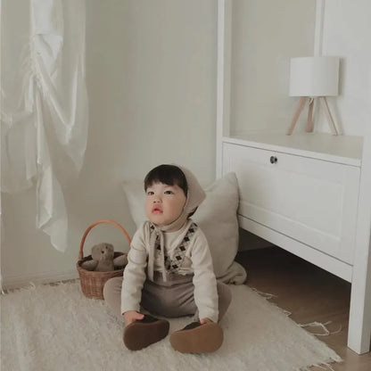 サロペットパンツ・サスペンダーパンツ ダイヤチェックサスペンダーリブレギンスパンツ【mh0011139】