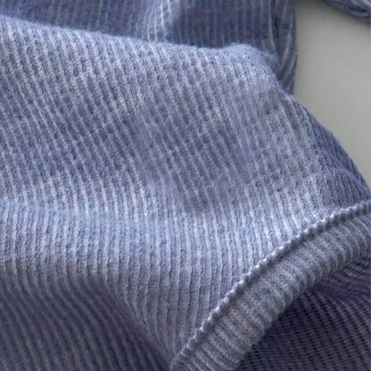 長袖ロンパース 長袖ロンパース フリルネック メロウフリル リブ素材 ボディスーツ【mh0011362】