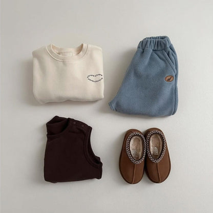 ロングパンツ・スウェットパンツ ジョガーパンツ 裏起毛フリース素材 刺繍ワッペン ハーレム長ズボン【mh0011365】