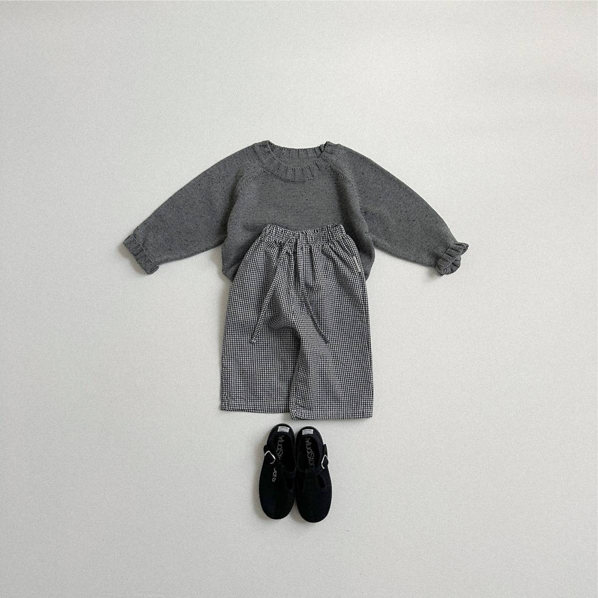 ニット・セーター 長袖セーター ニット素材 カラフルネップ ラグランスリーブトップス【mh0011369】