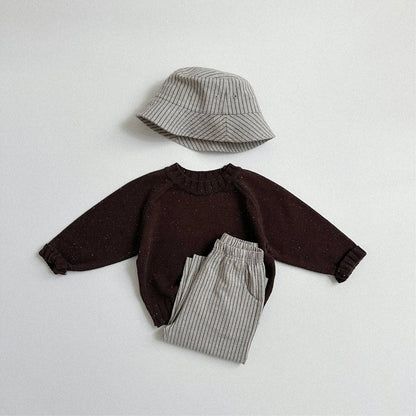 ニット・セーター 長袖セーター ニット素材 カラフルネップ ラグランスリーブトップス【mh0011369】