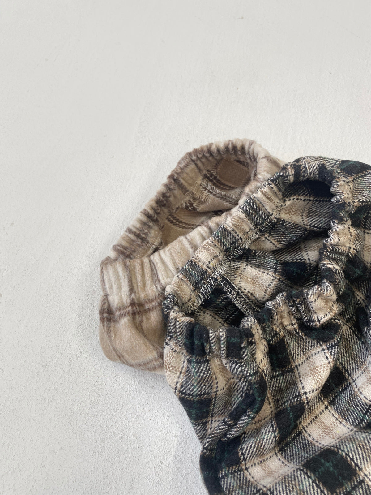 ロングパンツ・スウェットパンツ チェックパンツ 裏起毛 ゆったり バルーンシルエット カジュアル ボトムス【mh0011632】