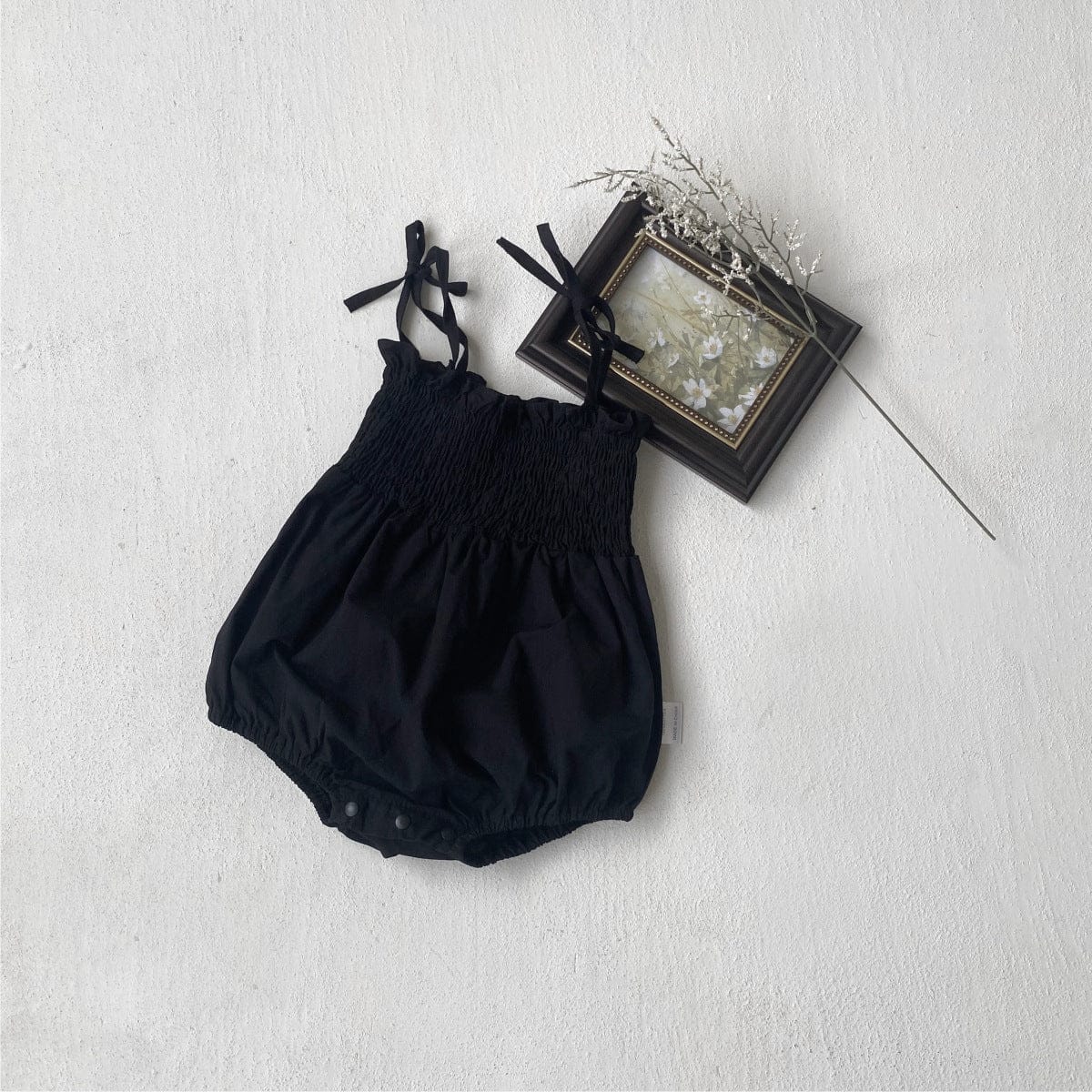 シャーリングキャミソールロンパース【mh0009997】