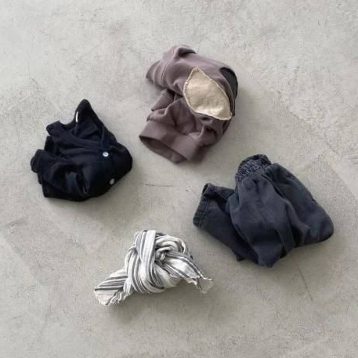 長袖Tシャツ 長袖スウェットシャツトレーナー レトロパッチワークキッズトップス【mh0011358】