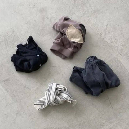 長袖Tシャツ 長袖スウェットシャツトレーナー レトロパッチワークキッズトップス【mh0011358】