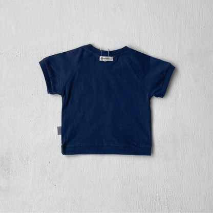 半袖Tシャツ レターロゴ刺繍半袖Tシャツ【mh0009981】