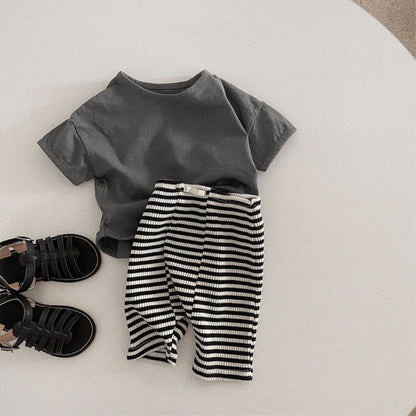 半袖Tシャツ シンプルデイリー半袖Tシャツ【mh0009993】