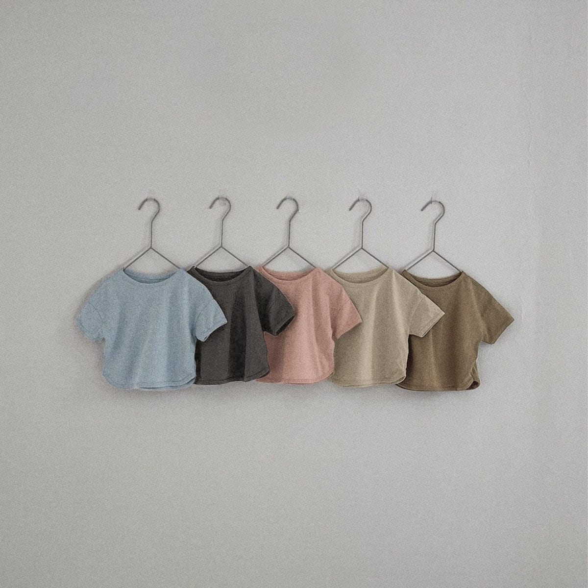 半袖Tシャツ シンプルデイリー半袖Tシャツ【mh0009993】