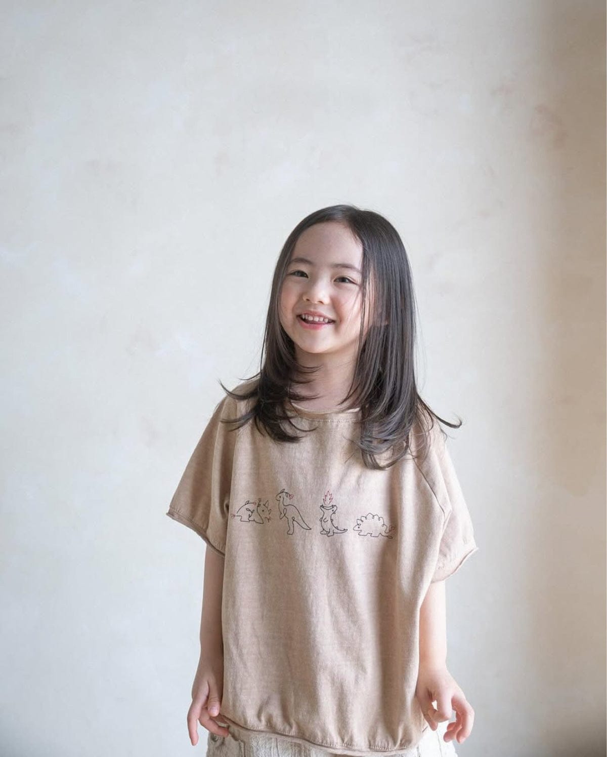 半袖Tシャツ ダイナソー恐竜プリント半袖Tシャツ【mh0010211】