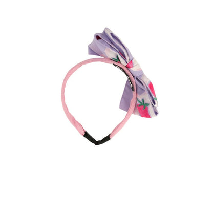 ロングコート Light purple love strawberry headband / One Size ストロベリー柄リバーシブルコート/フリルワンピース/フリルレギンスセットアップ【mh0010987】