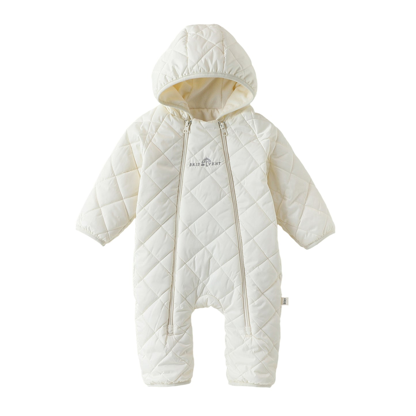 アウタージャンプスーツ Beige / 66cm アウタージャンプスーツ 中綿 厚手 フード付 キルティング スキーウェア【mh0011696】