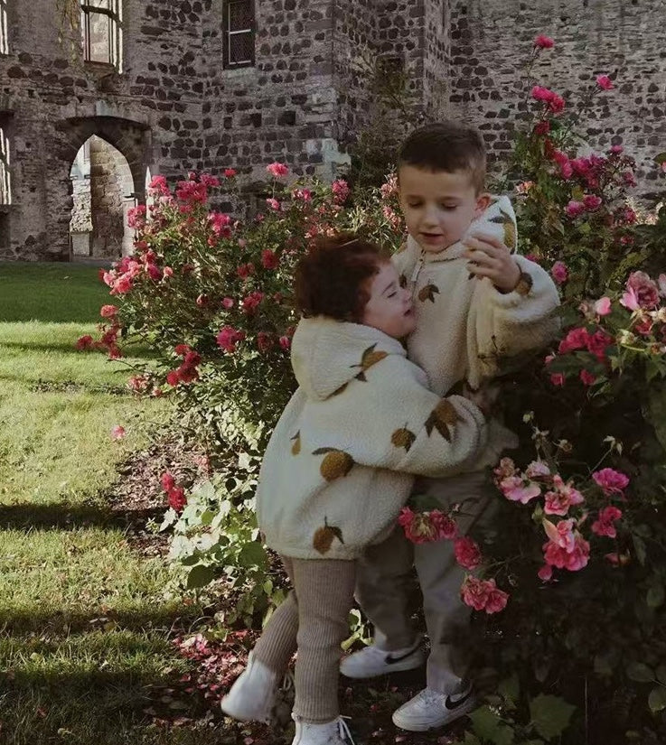 ショートコート・ジャケット・ジャンパー ボアジャケット 厚手 チェリーレモンダイナソーブレッド フード付 カジュアル アウター【mh0011708】