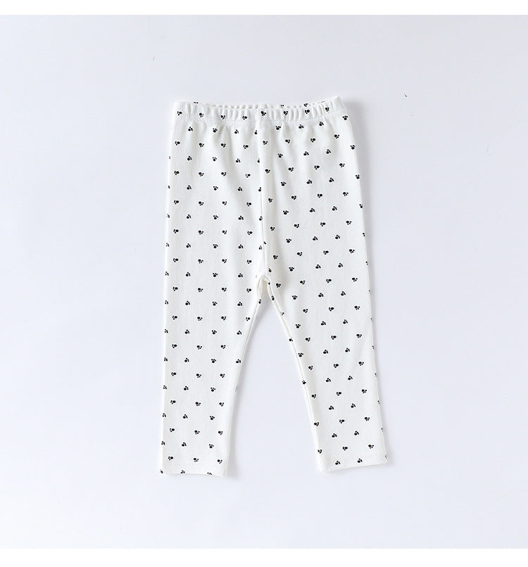 ロンパースセットアップ 長袖ロンパース/パンツ ストライプ スペース宇宙 ドットプリント【mh0011716】