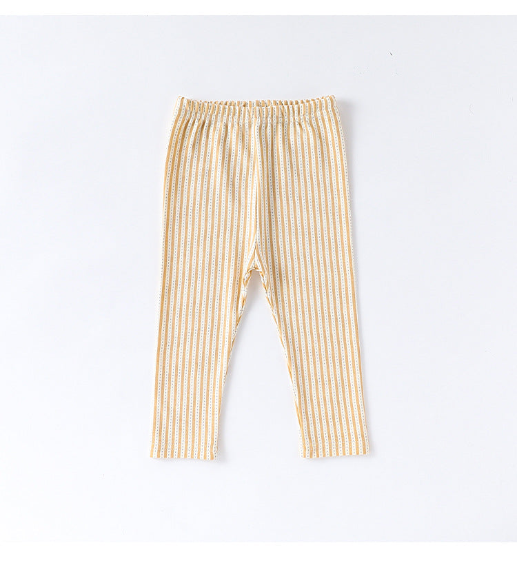 ロンパースセットアップ 長袖ロンパース/パンツ ストライプ スペース宇宙 ドットプリント【mh0011716】