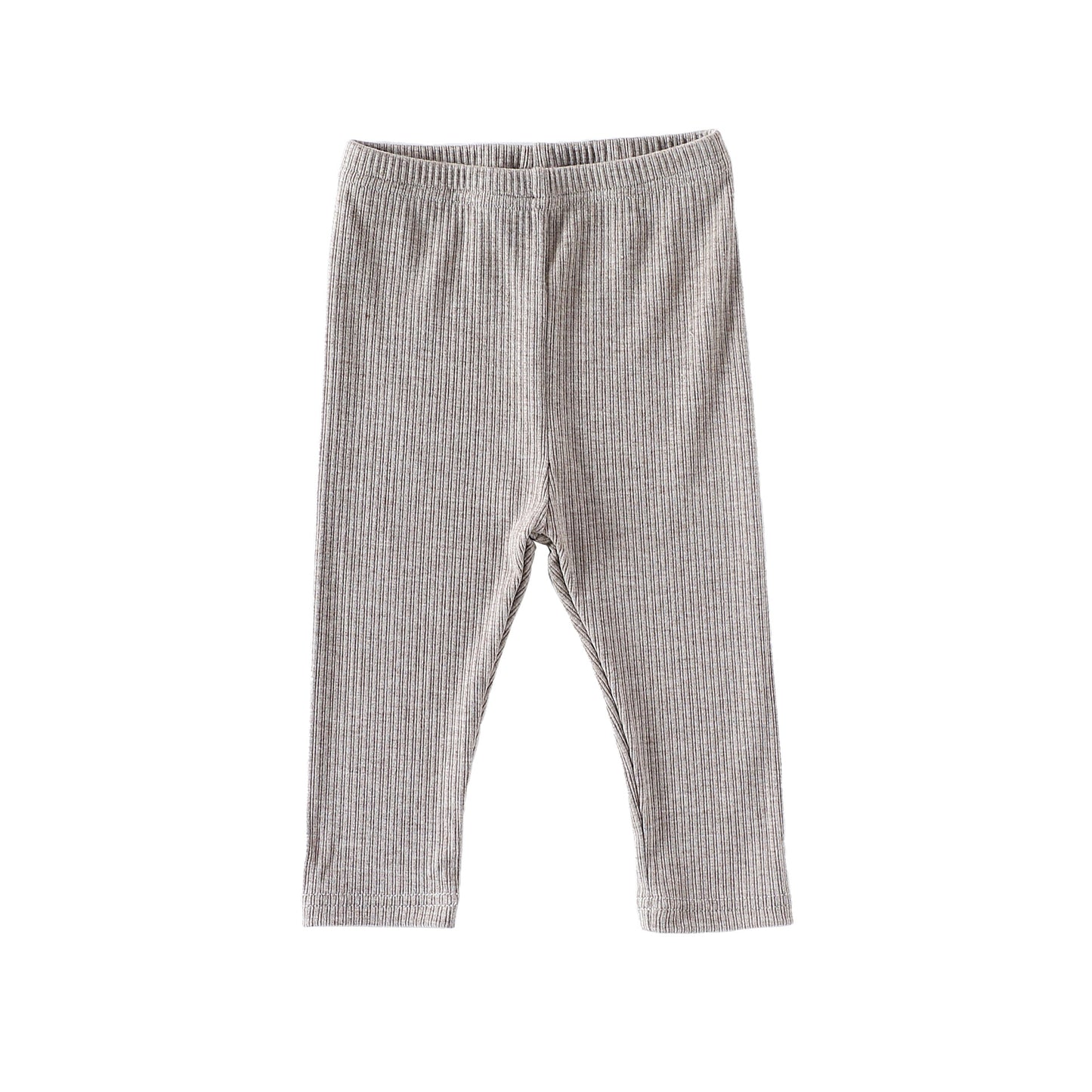 ロンパースセットアップ Oatmeal pants / 66cm 長袖ロンパース/パンツ ショルダーフリル 無地 ベーシック ボディスーツ【mh0011729】