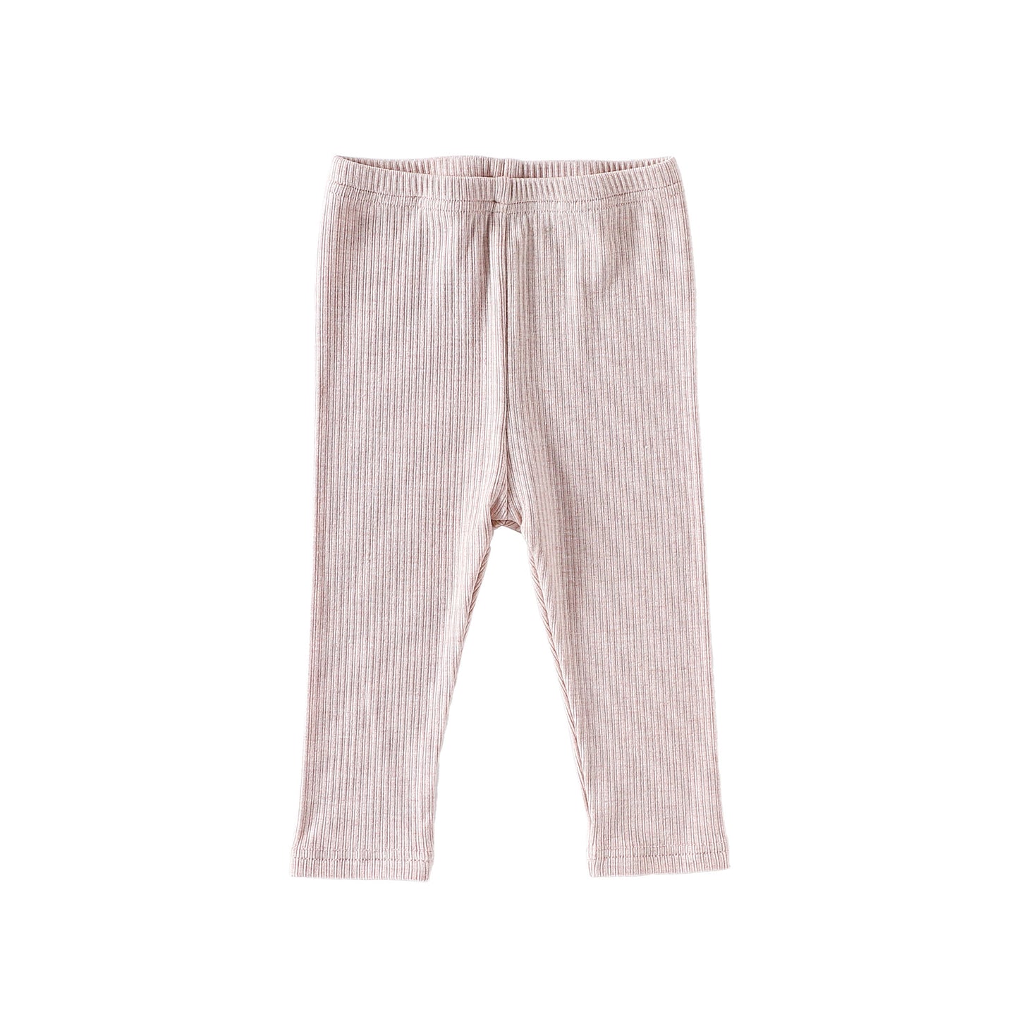 ロンパースセットアップ Pink trousers / 66cm 長袖ロンパース/パンツ ショルダーフリル 無地 ベーシック ボディスーツ【mh0011729】