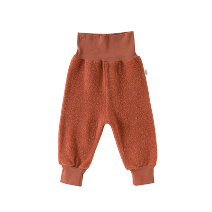 長袖セットアップ Smoked red pants / 73cm スウェットジャケット/パンツ 厚手 フード付 カジュアル 【mh0011703】