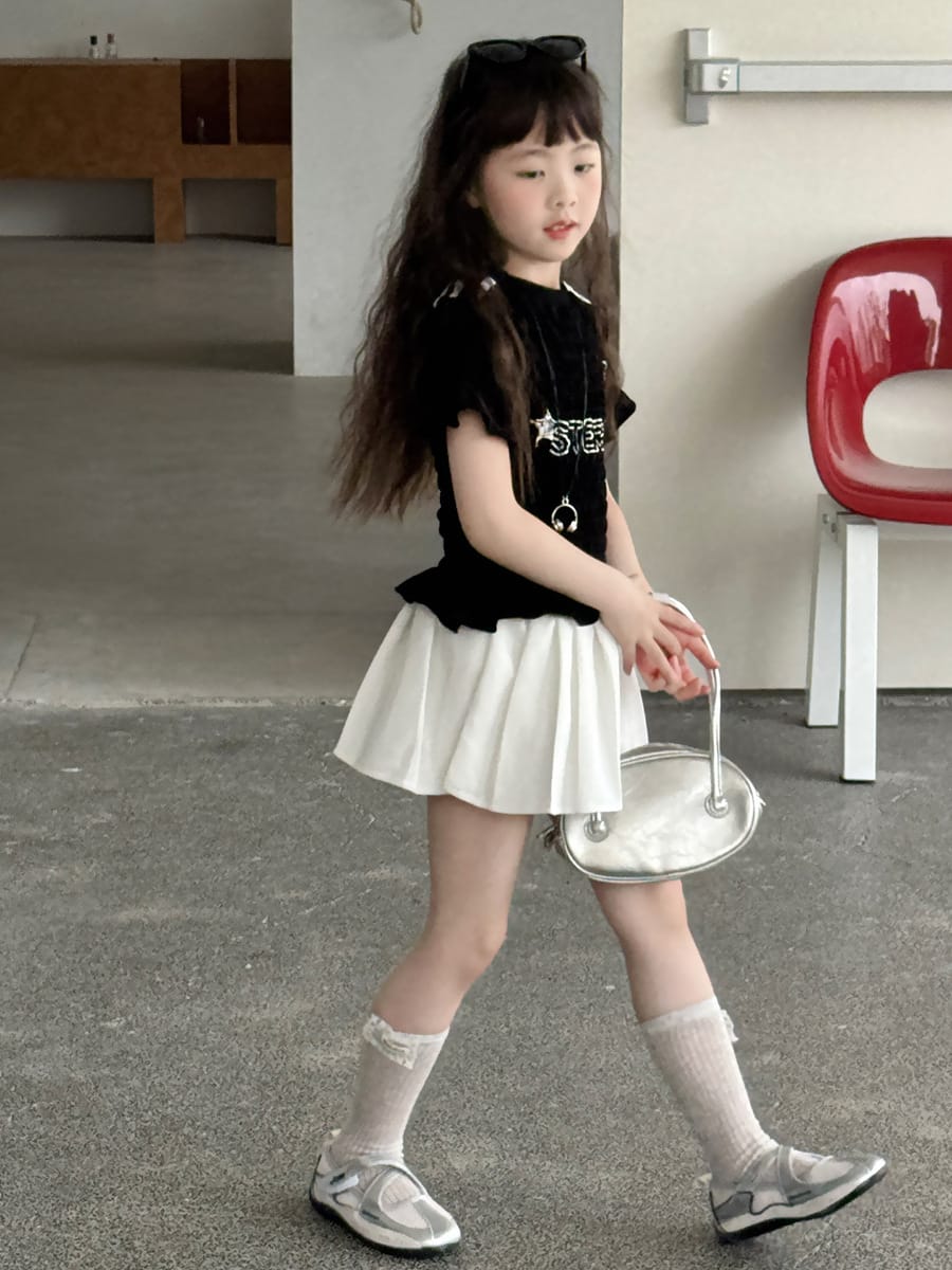 Belted Pleated Skirt プリーツ ミニスカート【mh0013076】 mamahalo kids スカート