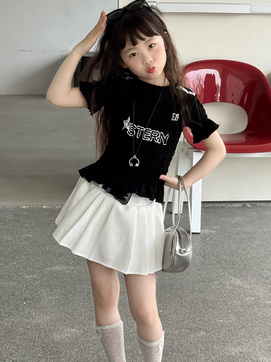 Belted Pleated Skirt プリーツ ミニスカート【mh0013076】 mamahalo kids スカート