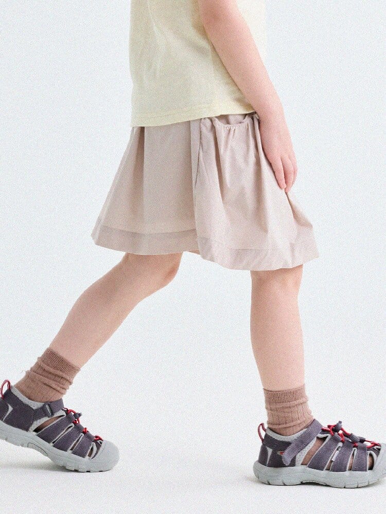 Bow Detail Culottes ギャザー キュロットスカート【mh0013181】 yunerma ハーフパンツ・ショートパンツ