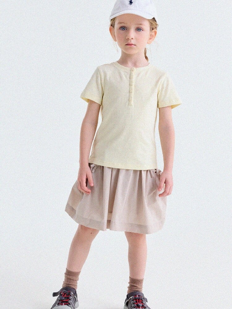 Bow Detail Culottes ギャザー キュロットスカート【mh0013181】 yunerma ハーフパンツ・ショートパンツ