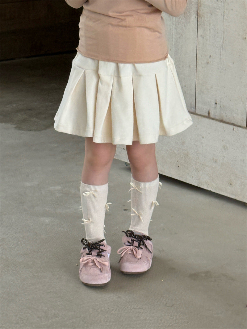 Bow Hoodie Skirt Set 立体リボン 長袖パーカー スカートセット【mh0012413】 Chengle