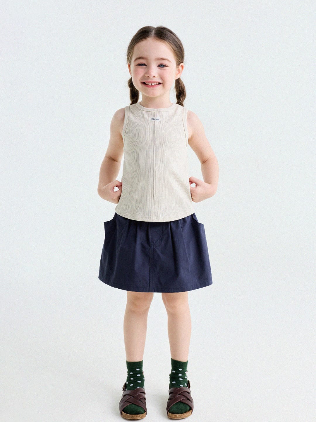 Box Pleat Culottes ギャザー キュロットスカート【mh0013178】 yunerma スカート