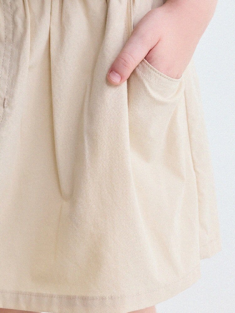 Box Pleat Culottes ギャザー キュロットスカート【mh0013178】 yunerma スカート