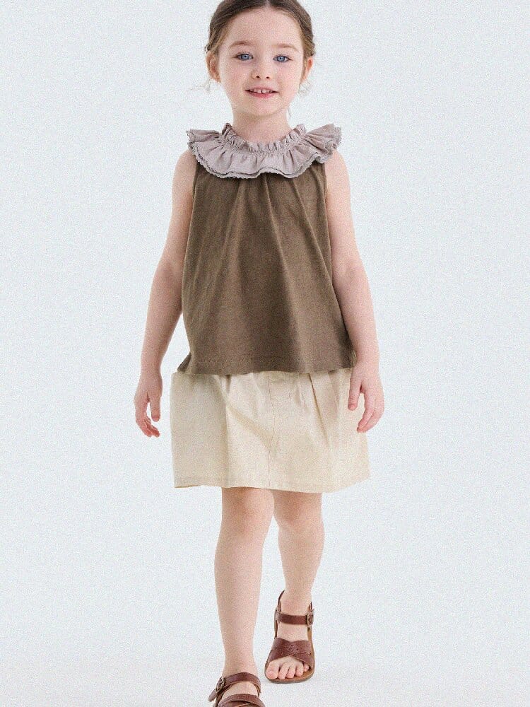 Box Pleat Culottes ギャザー キュロットスカート【mh0013178】 yunerma スカート